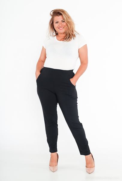 Picture of CURVY GIRL STRETCH TROUSERS